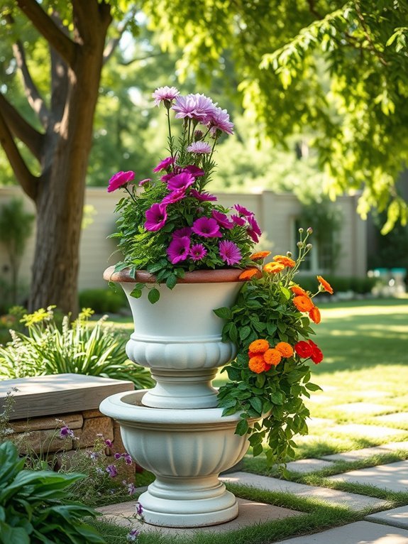 multi level gardening structures