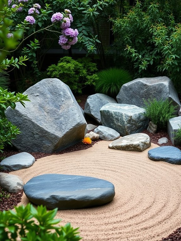 native plants create tranquility