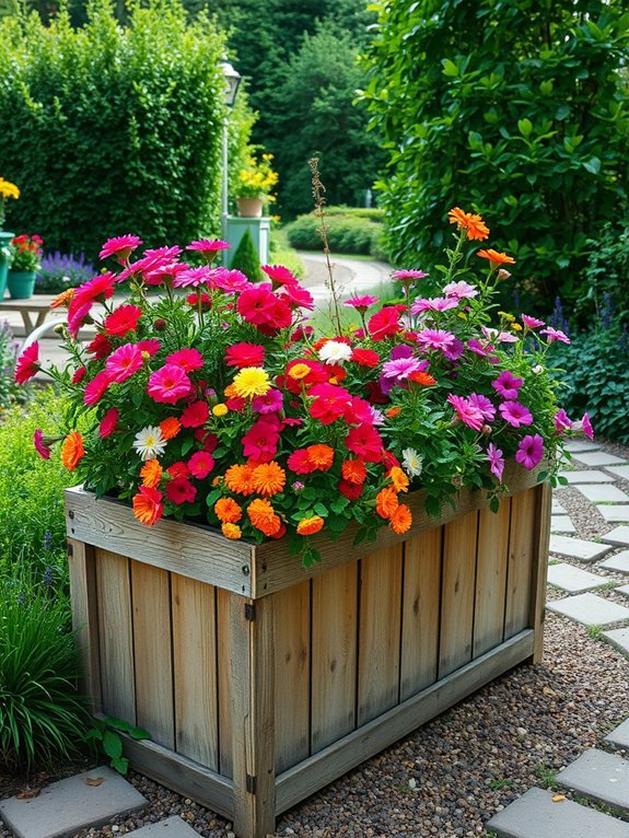 natural handcrafted garden containers