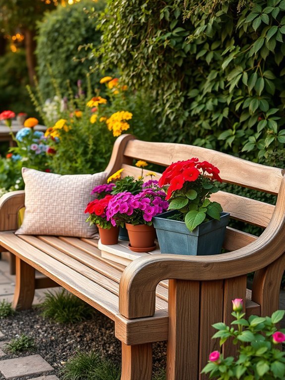 natural outdoor seating furniture