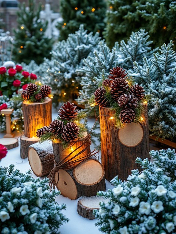 natural woodsy home accents