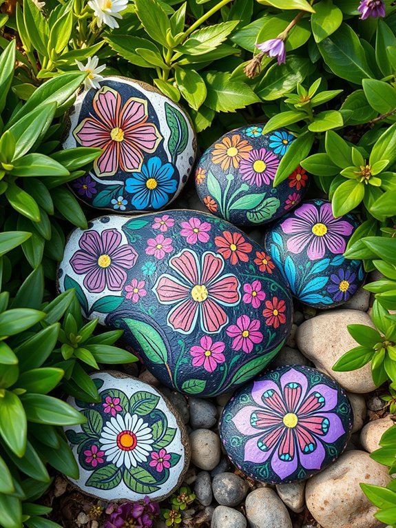 nature inspired rock art