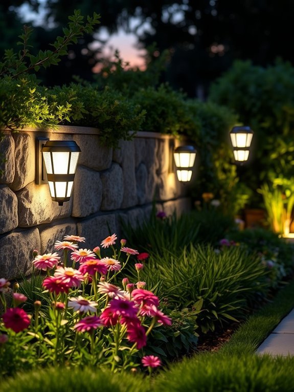 outdoor solar powered lighting