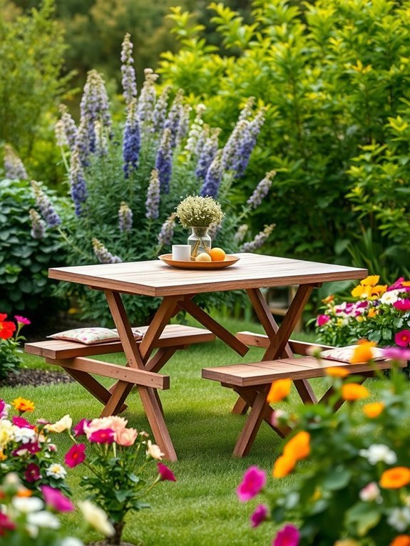 portable outdoor dining solution