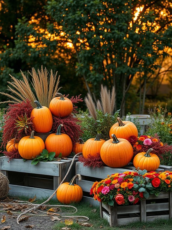 pumpkins for festive decor