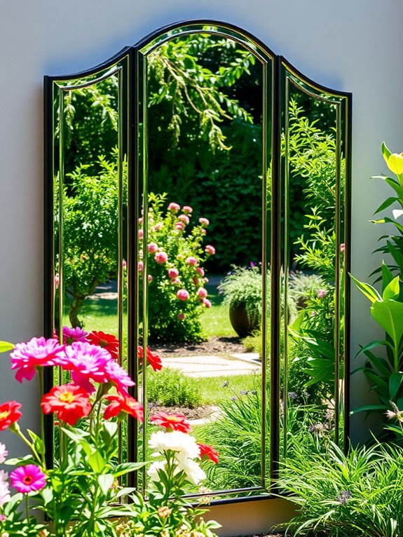 reflective surface design layout