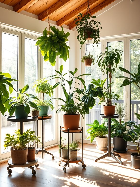 rotate your houseplants regularly