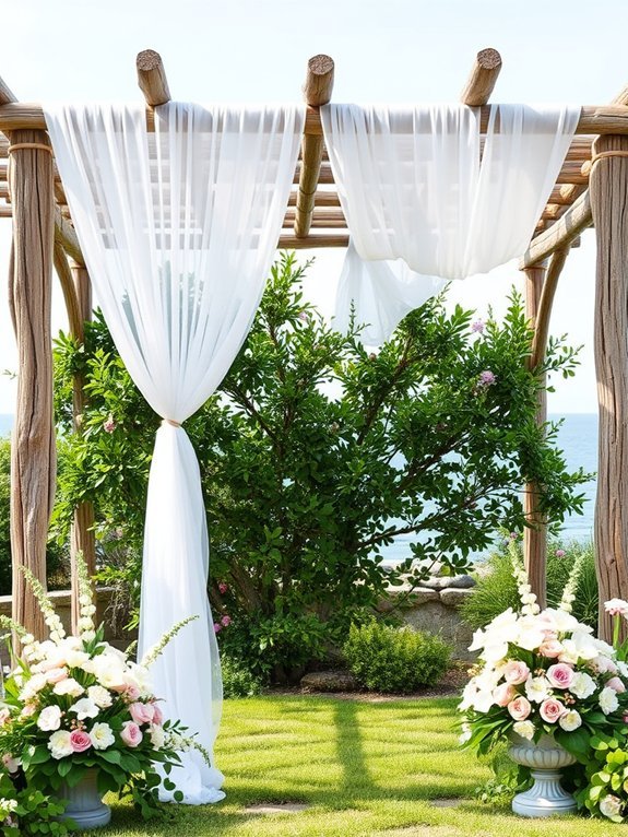 rustic seaside wood structure