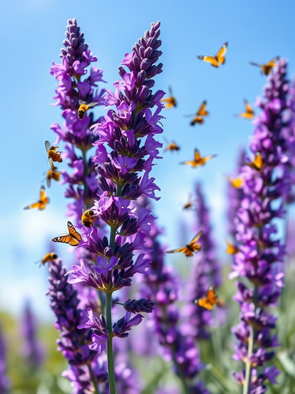 scented purple flowering herb