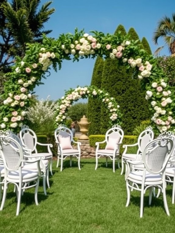 seating arrangement in circles