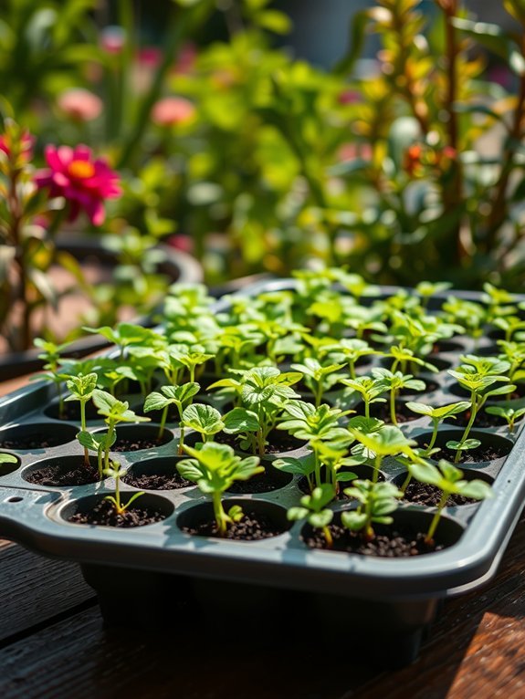 seedling growing and nurturing