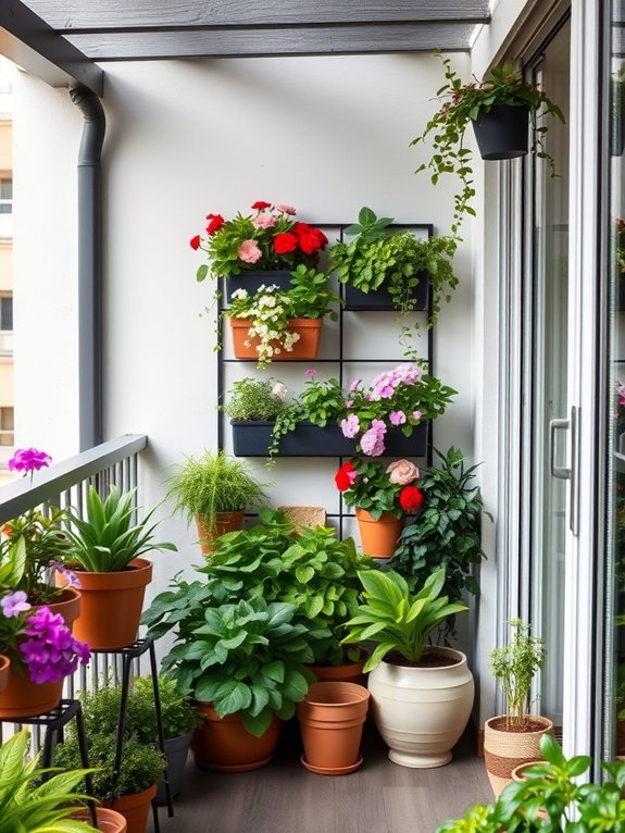 select compact gardening solutions