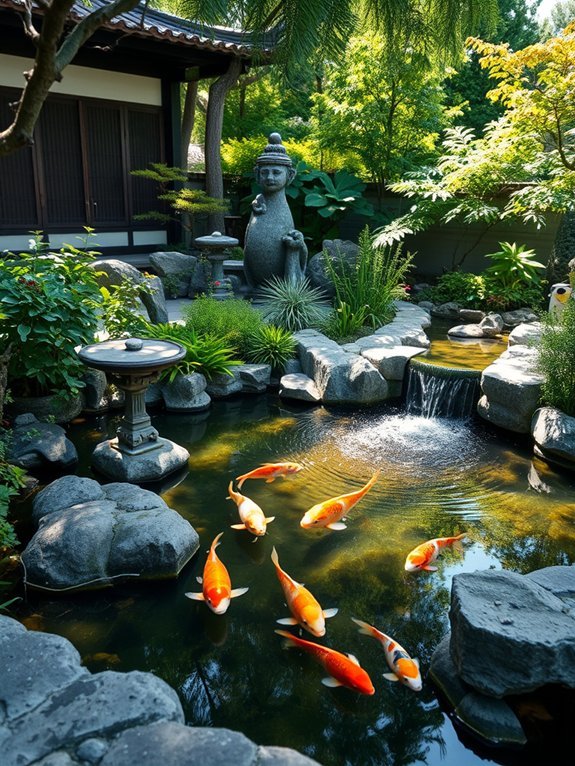 serene tranquil water oasis