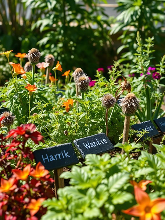 slate tile identification labels