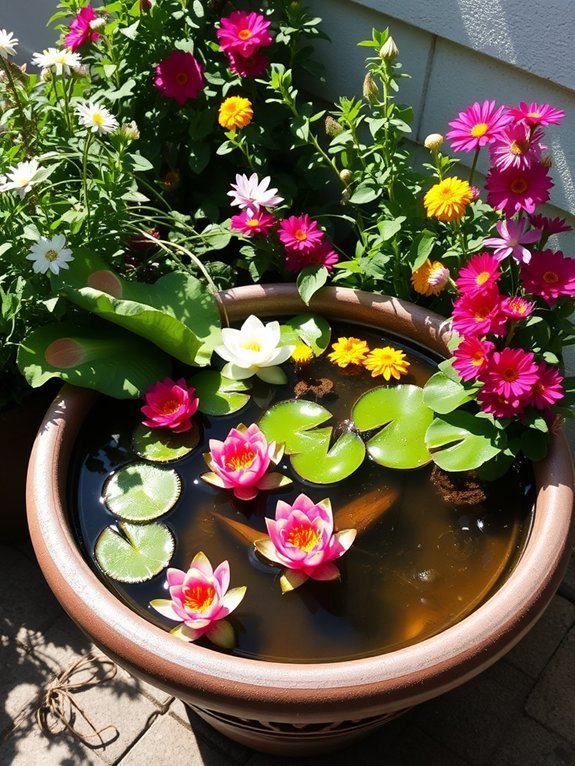 small decorative water feature