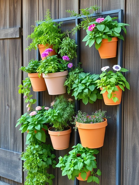 space saving vertical gardening