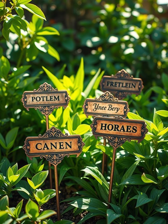 stamped metal identification tags