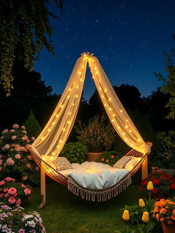 starry night hammock sleep
