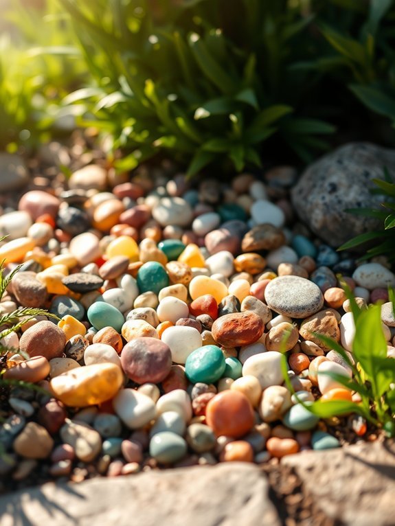 stylish landscaping stone accents