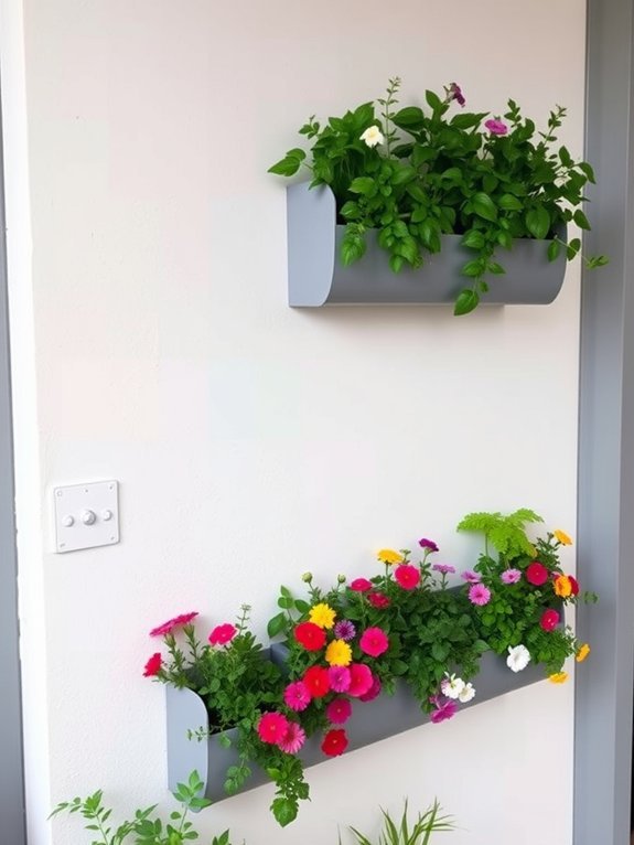 stylish space saving vertical gardening