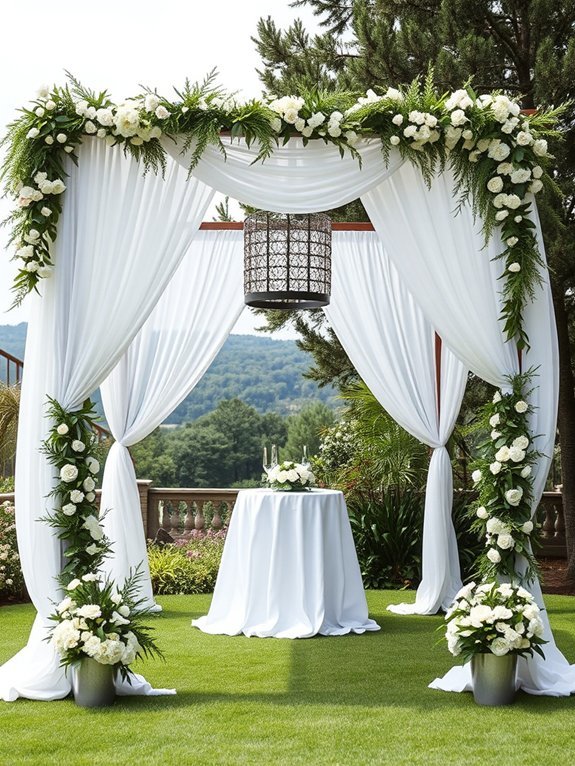 stylish wedding canopy design