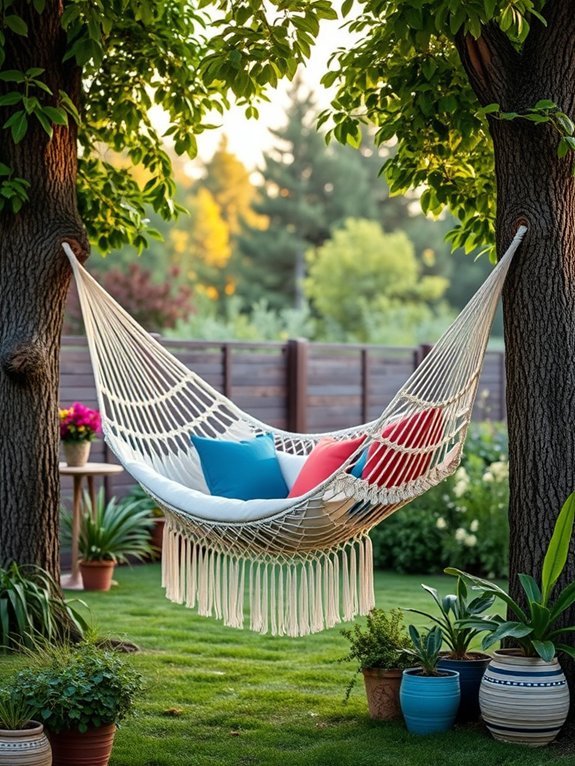 stylish woven relaxation chair