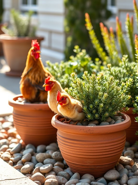 succulent plant arrangement garden