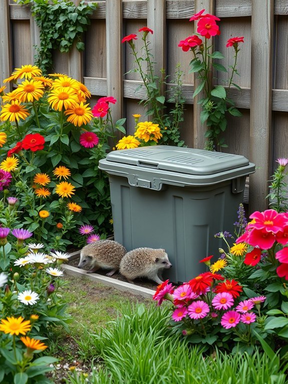 tamper proof waste disposal containers