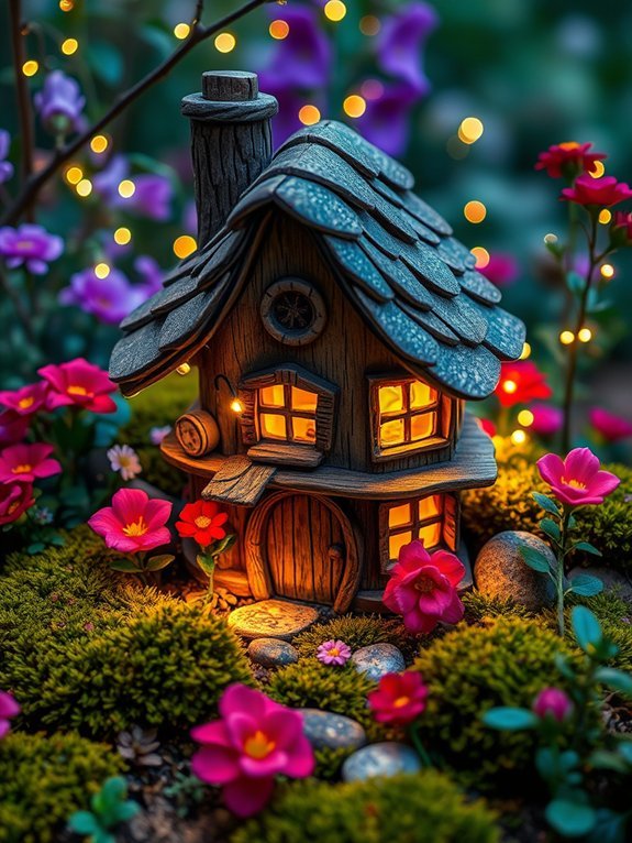 tiny whimsical enchanted dwellings