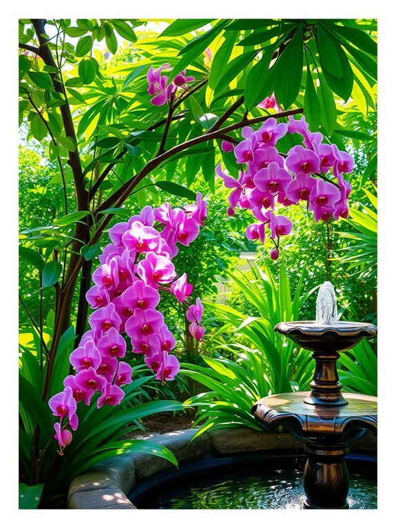 tropical floral paradise retreat