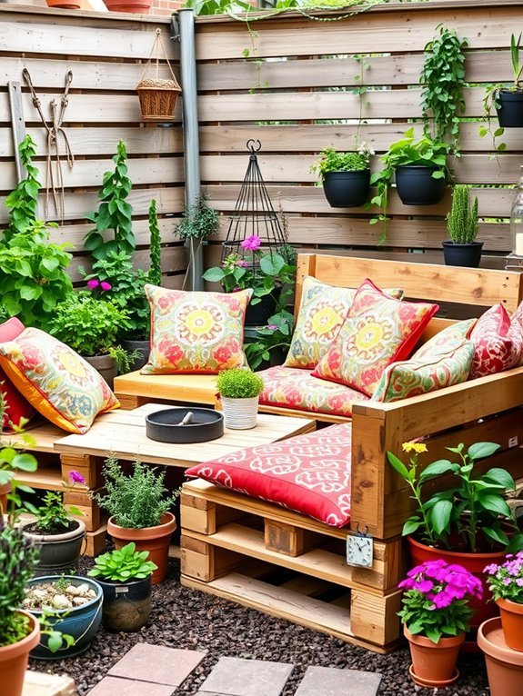 upcycled outdoor seating solutions