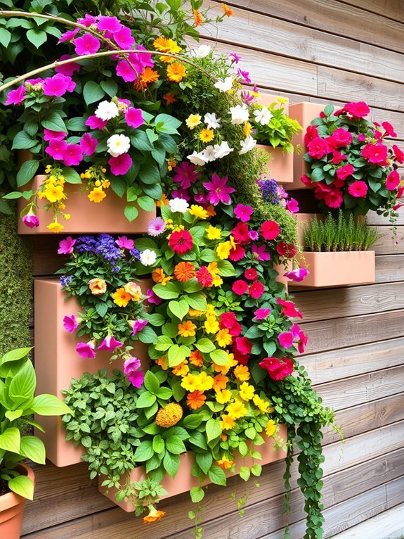 vertical gardening system panels