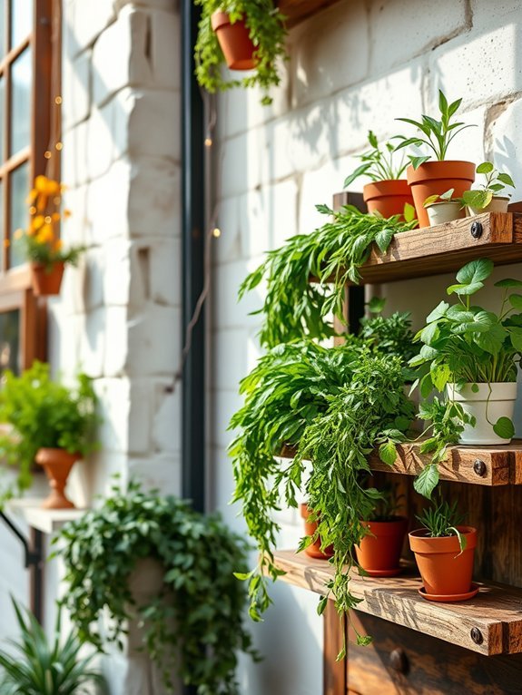 vertical herb garden design
