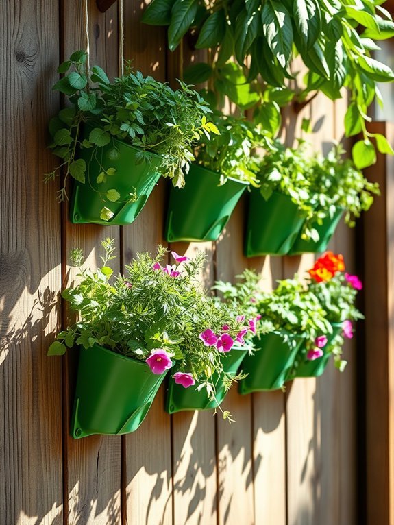 vertical plant display solution