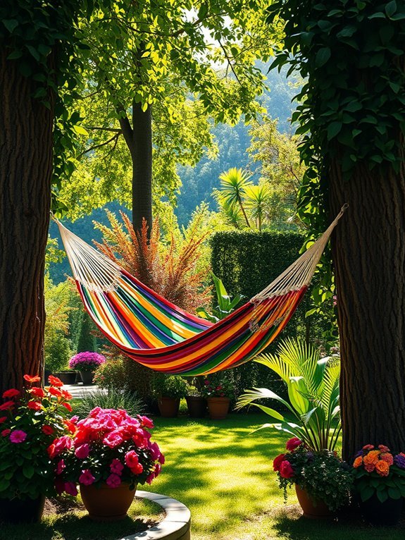 vibrant brazilian relaxation spot
