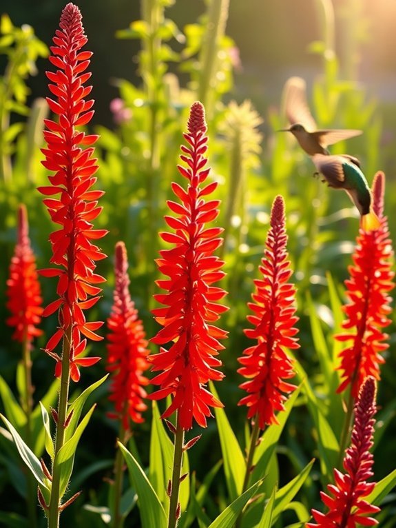 vibrant flowering garden plant