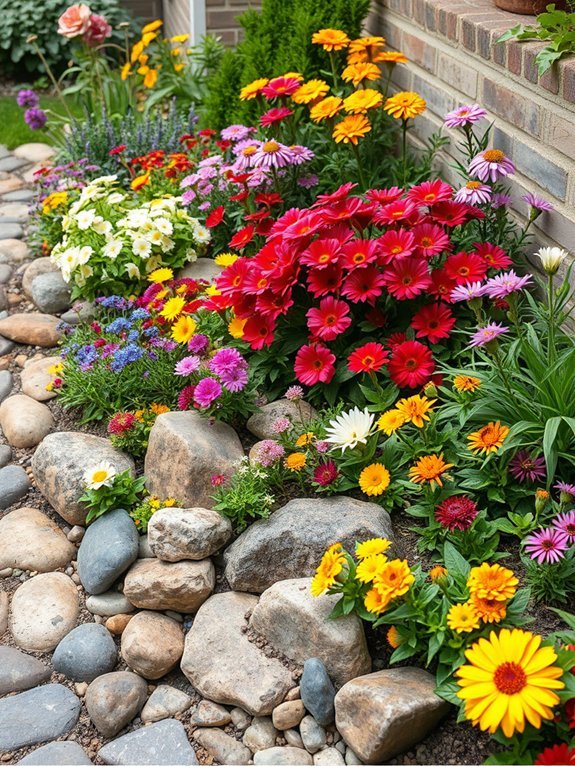 vibrant patterns of hues