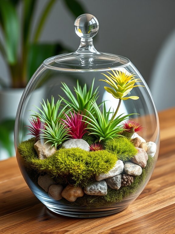vibrant plant display garden