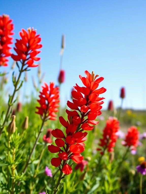 vibrant wildflower species native