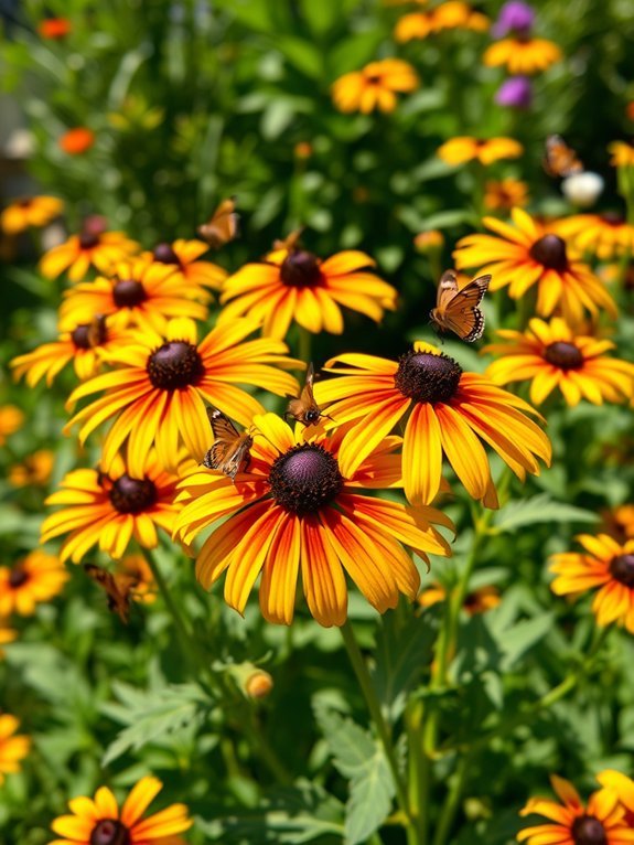 vibrant yellow wildflower bloom