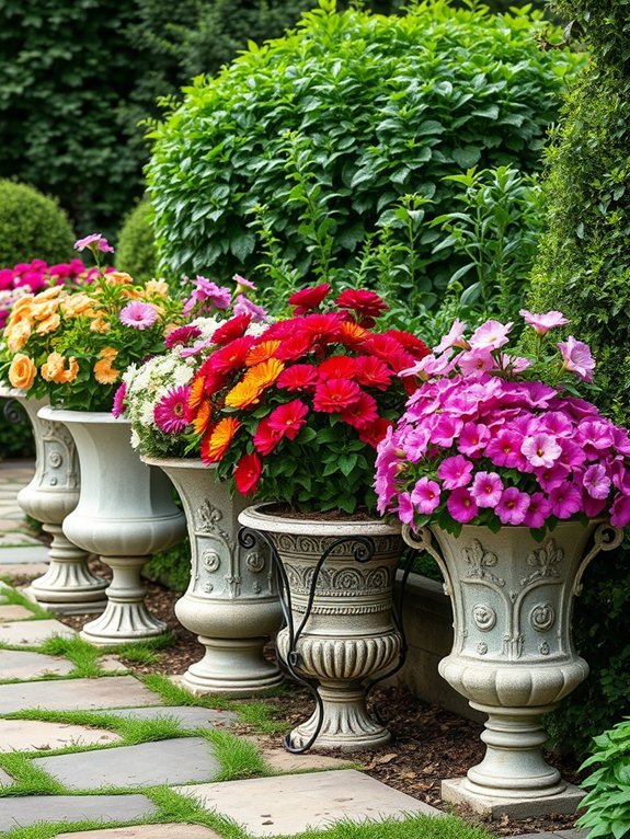 vintage decorative plant holders