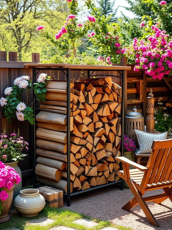 warm wood storage solution