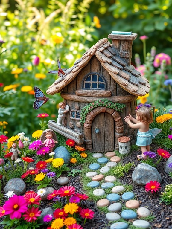 whimsical fairy dwelling creation